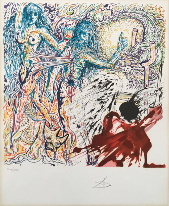 Salvador Dalì - Cacciata dal paradiso