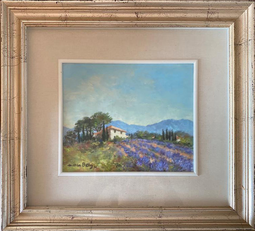 Maria Berg Radici - Paesaggio di lavande