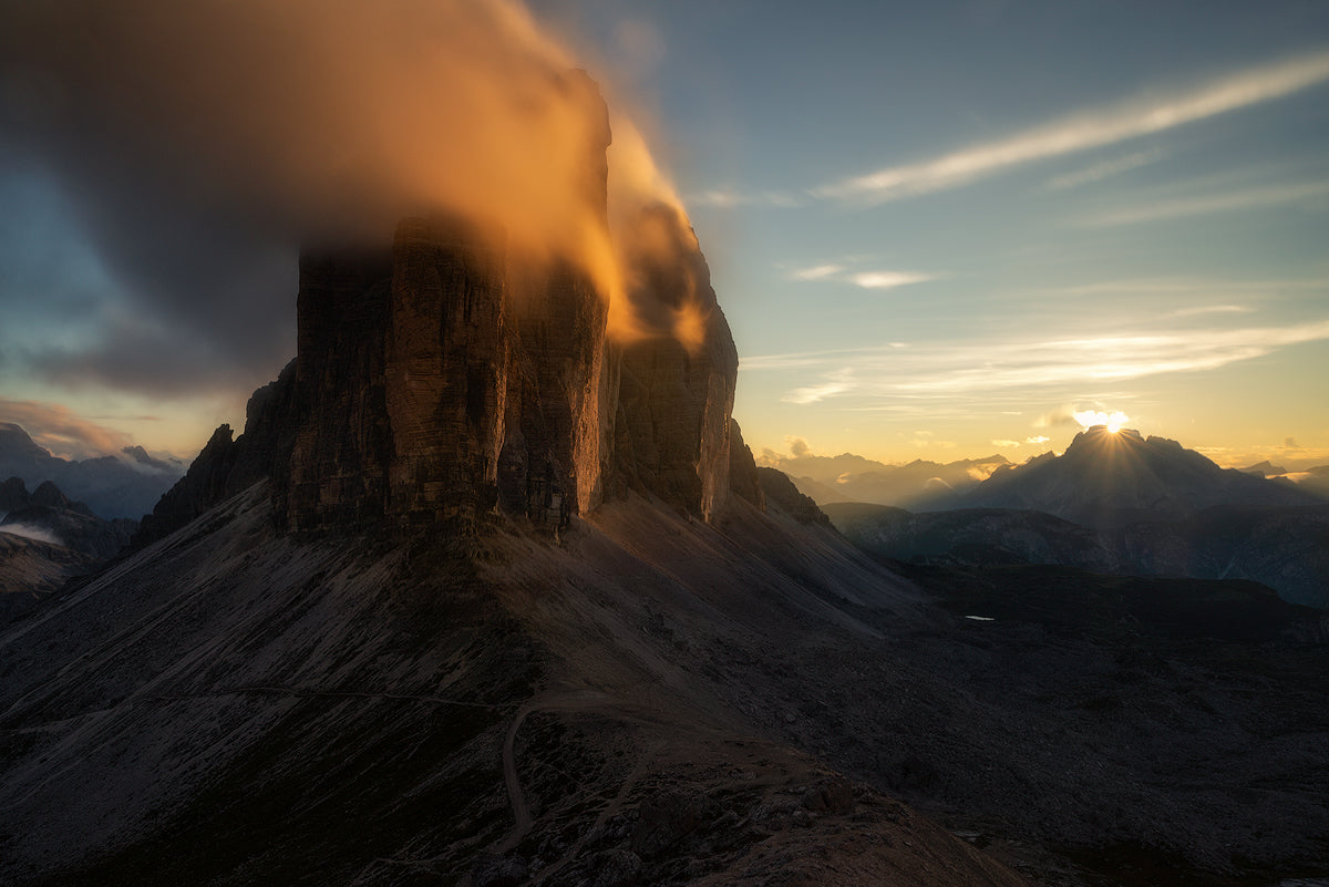 Las montañas de fuego