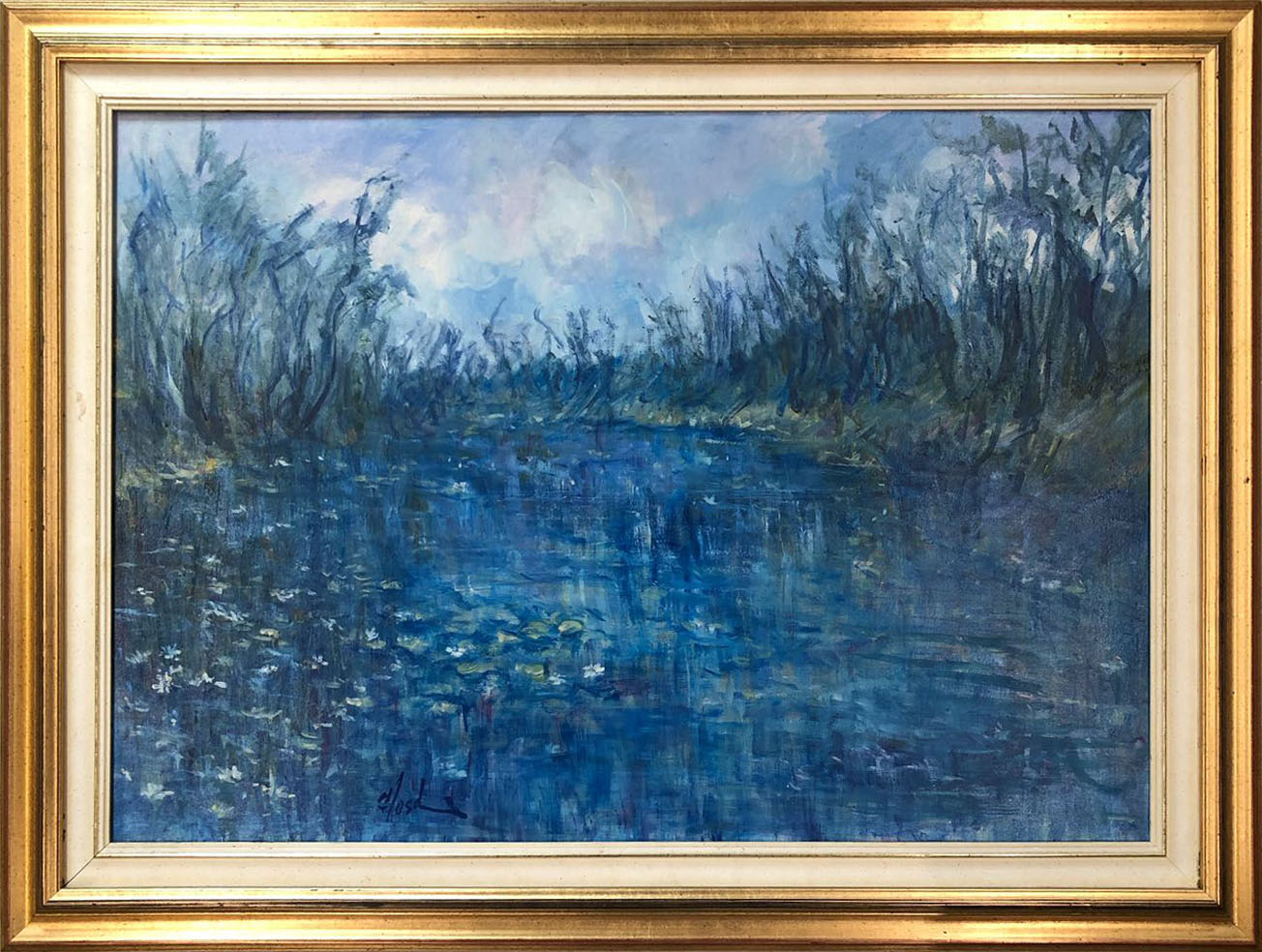 A. Loschiano - Water Lilies