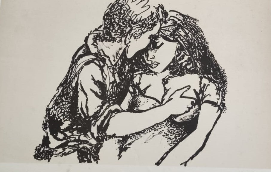 RENATO GUTTUSO - ABRAZO