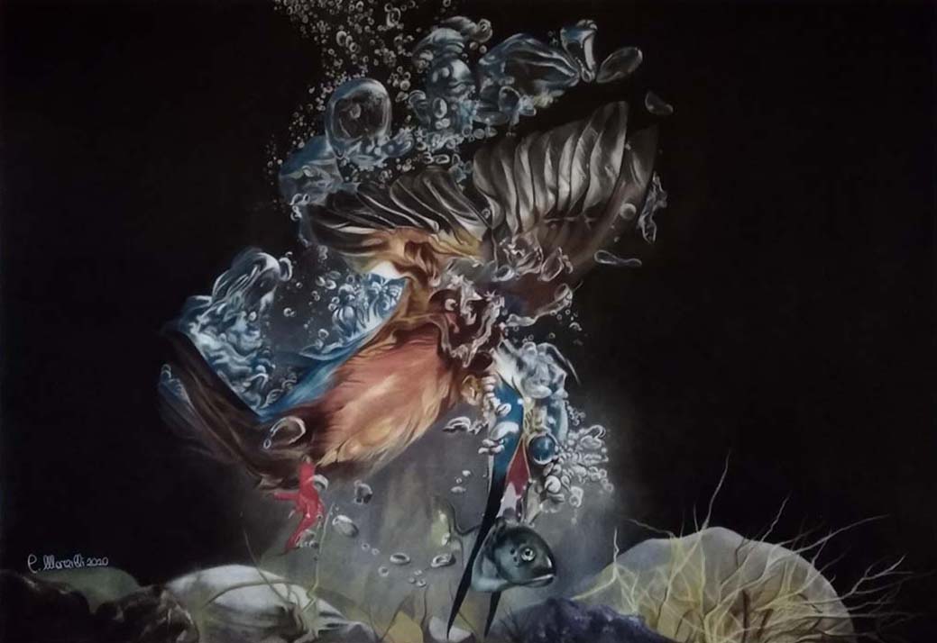 Cristina Marzilli - Martin pescatore (Abisso)