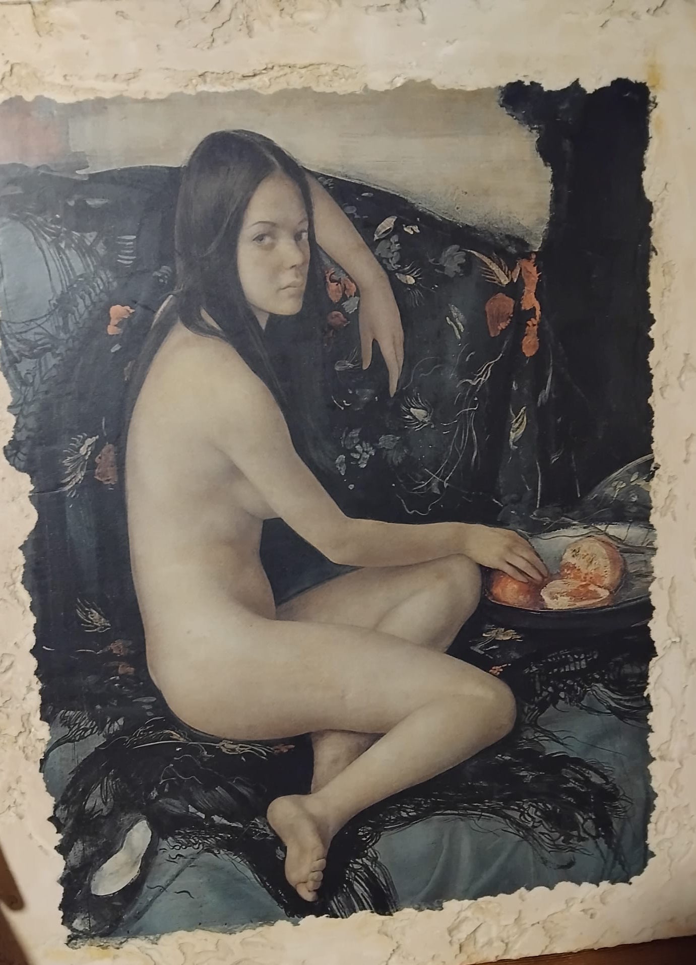 Senza titolo (Nudo) – Affresco – Anonimo