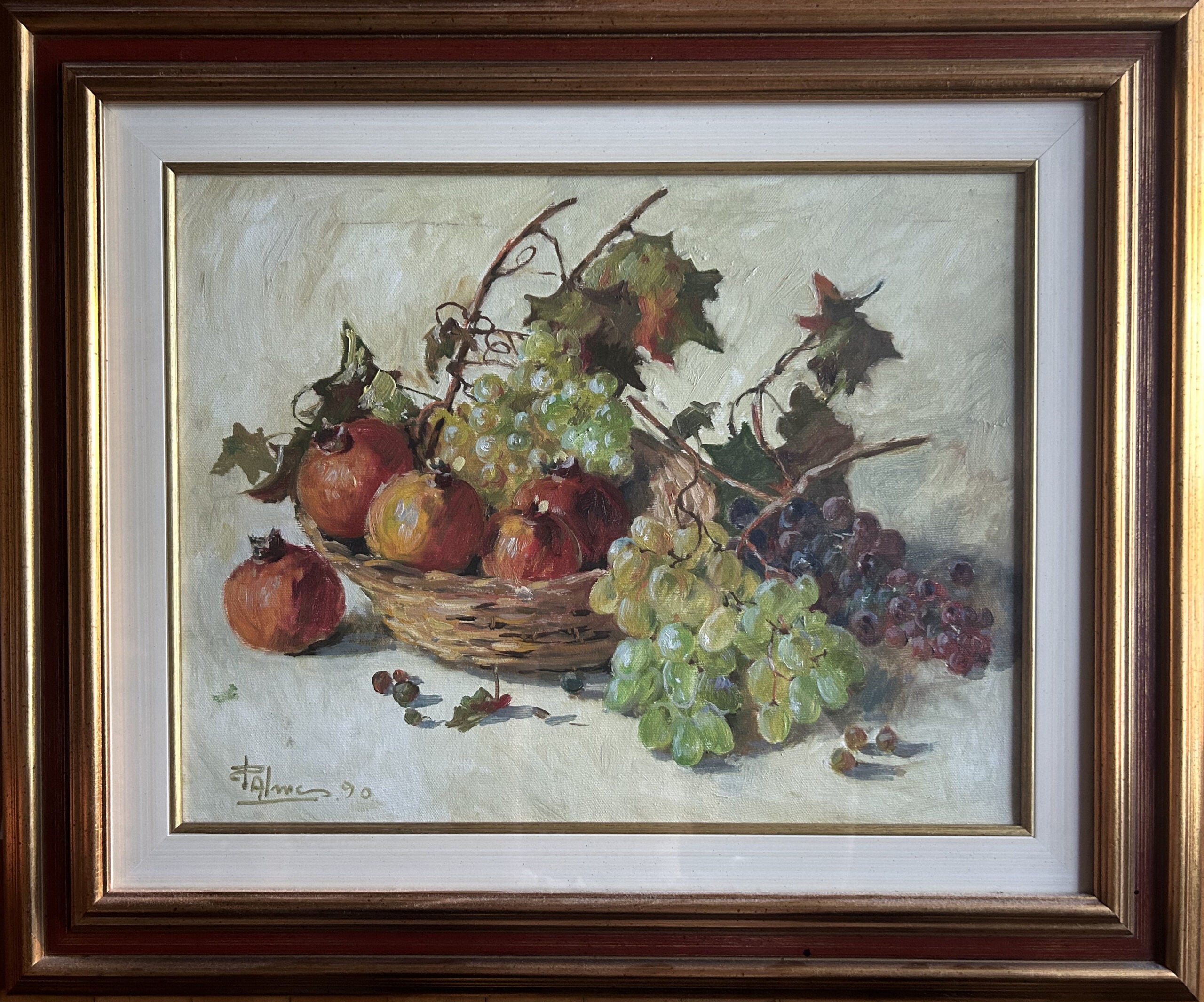 Clemente Palme - Granadas con uvas