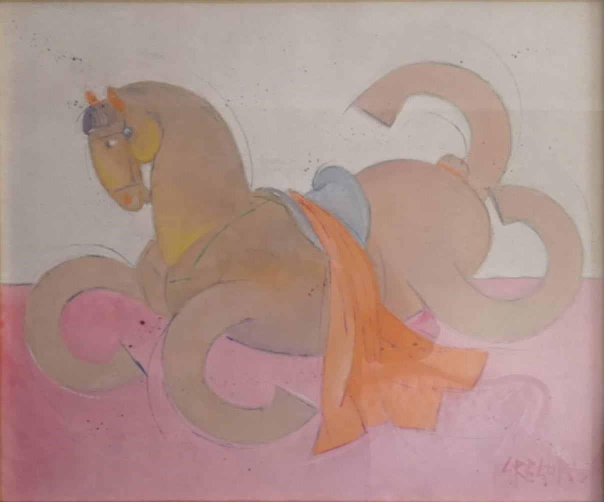 Michele Gregorio - Cavallo a dondolo