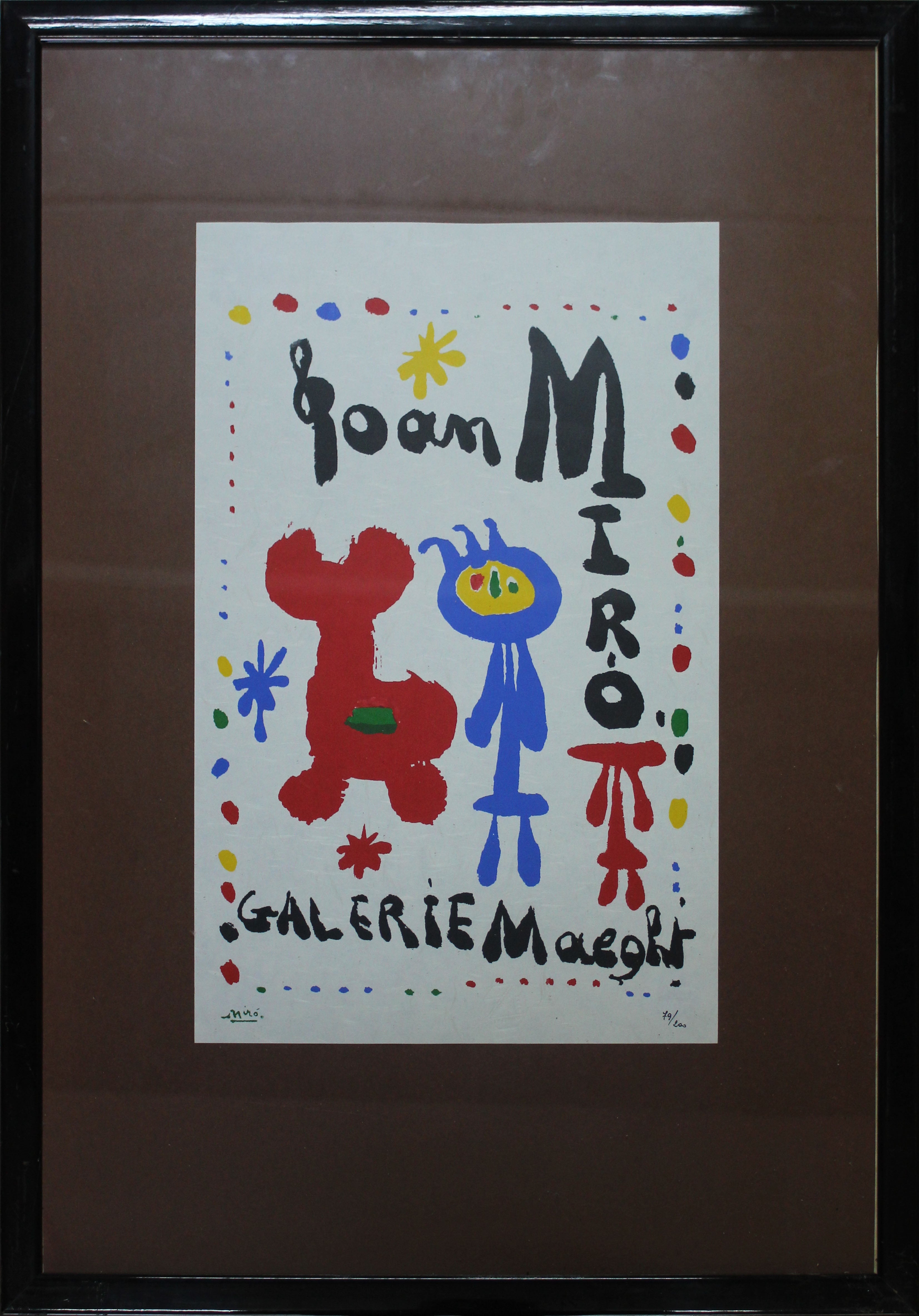 Joan Mirò - Senza titolo