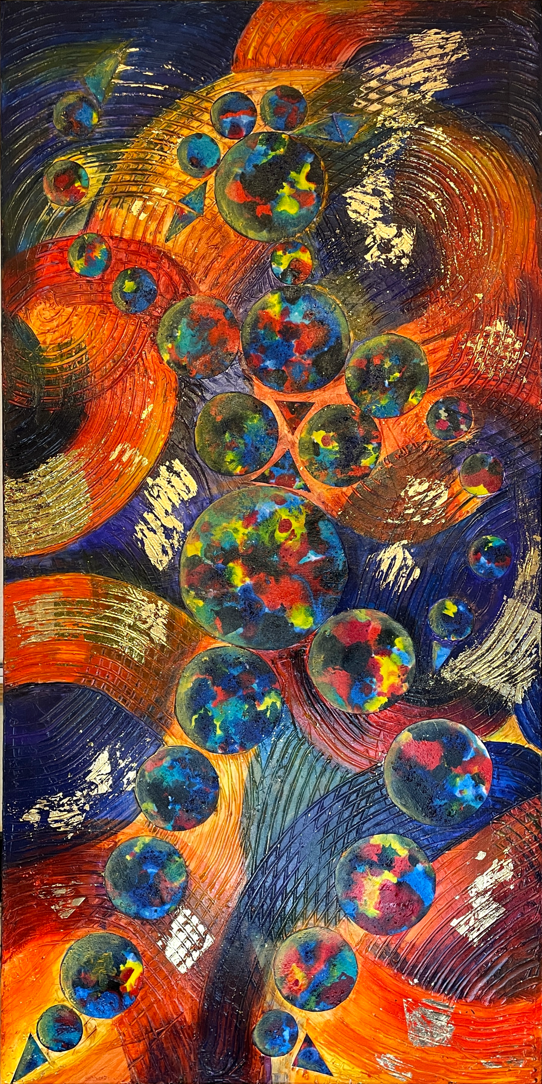 Pittura astratta luminosa