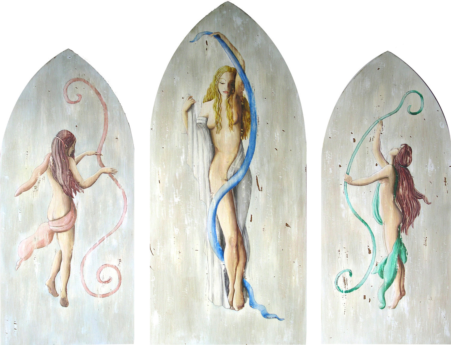 Patrizia Buzzi - Trittico muse della danza