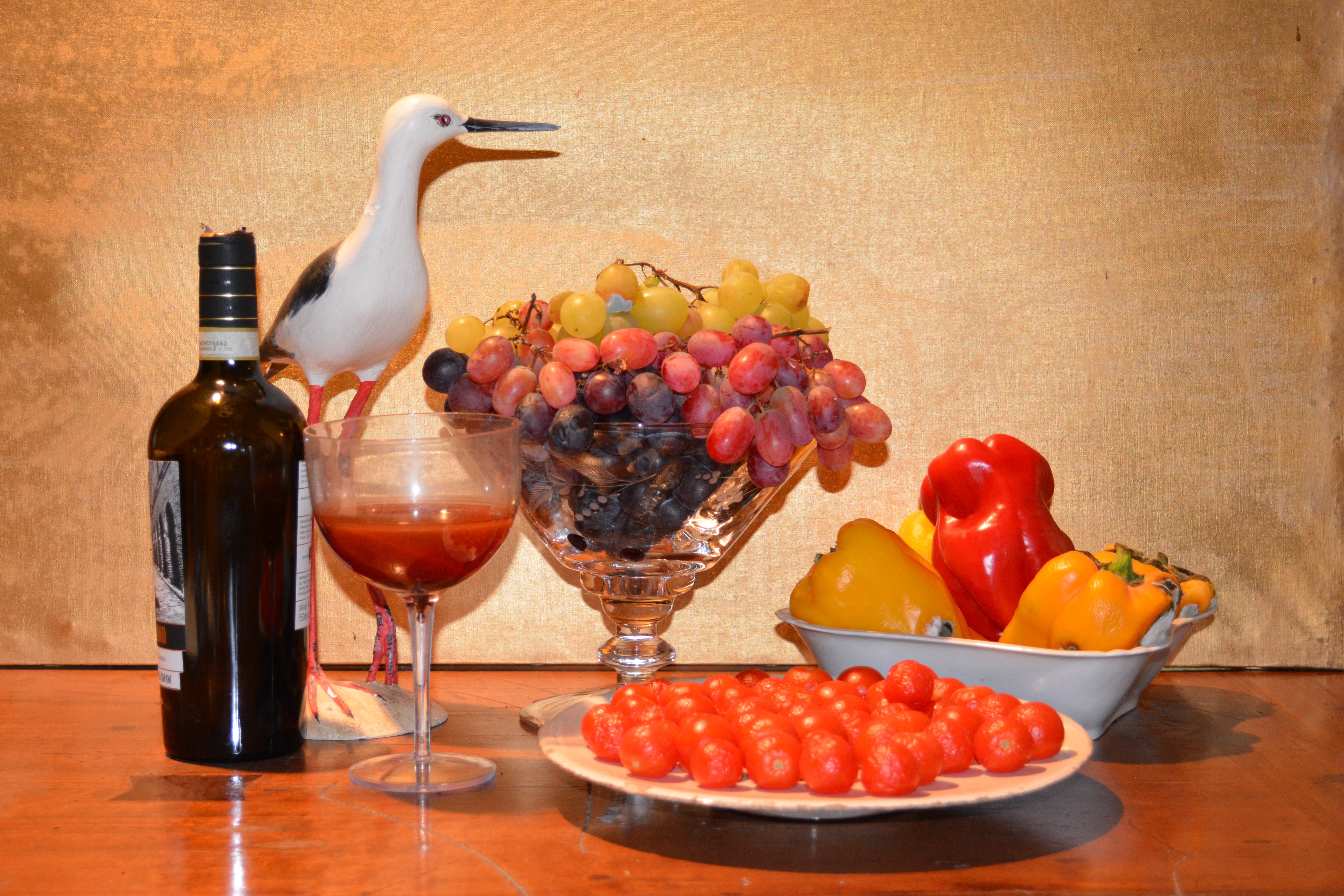 Still life with bottle
