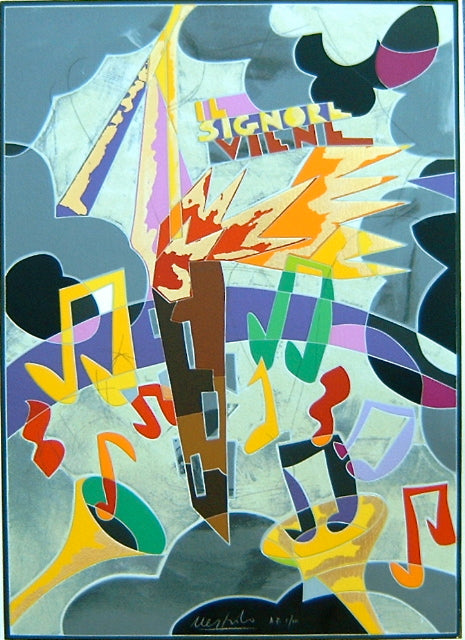 Ugo Nespolo - Il signore viene