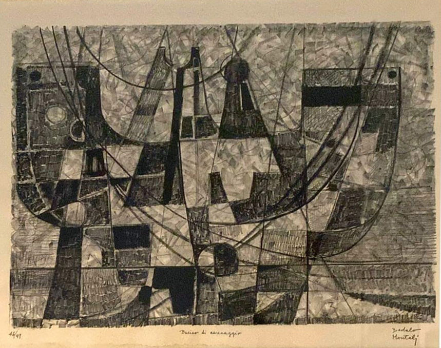 Dedalo Montali - Dique seco