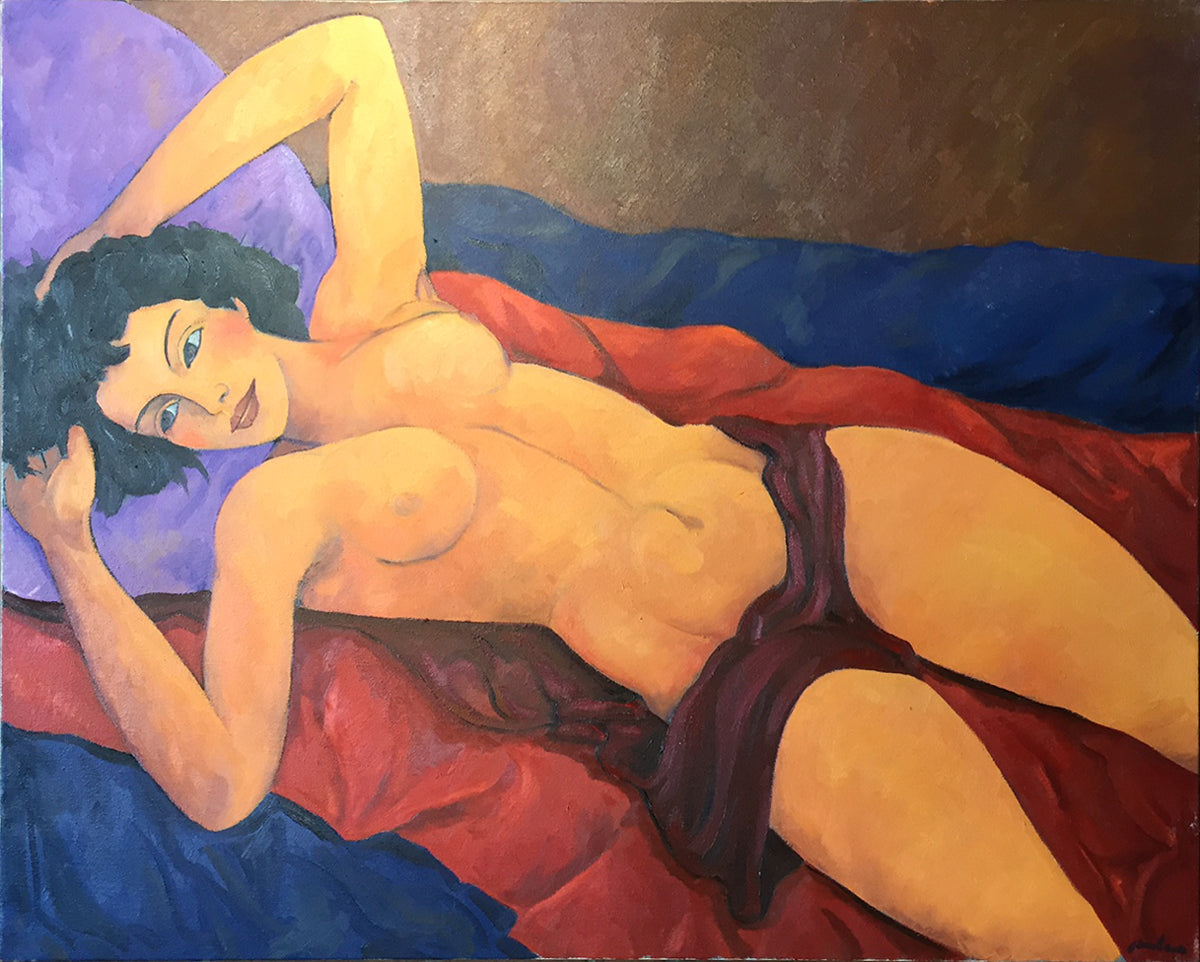 Stefano Aldo Puleo - Nudo Sdraiato