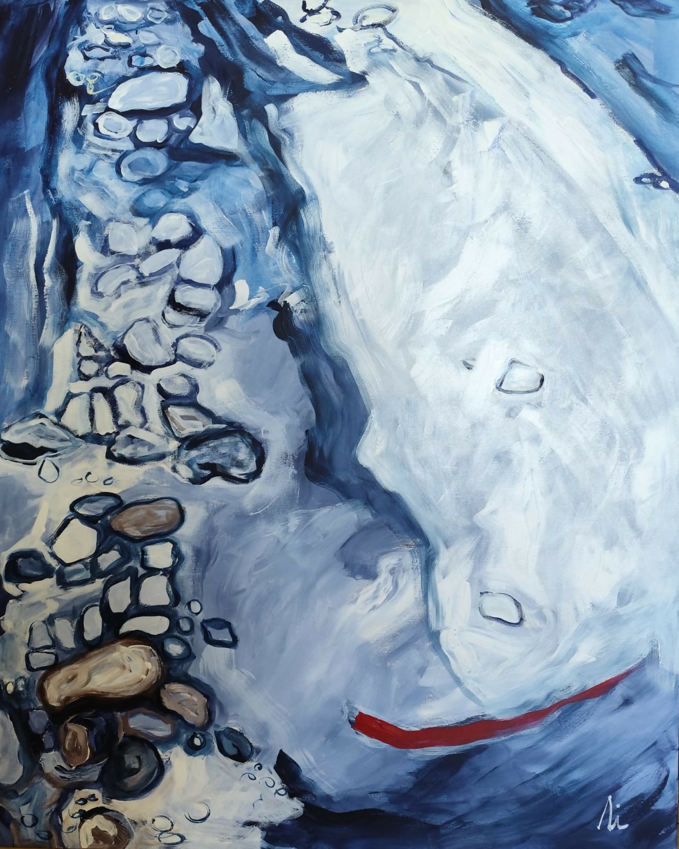 Il Sentiero – Acrilico su tela – Tiziana Briganti