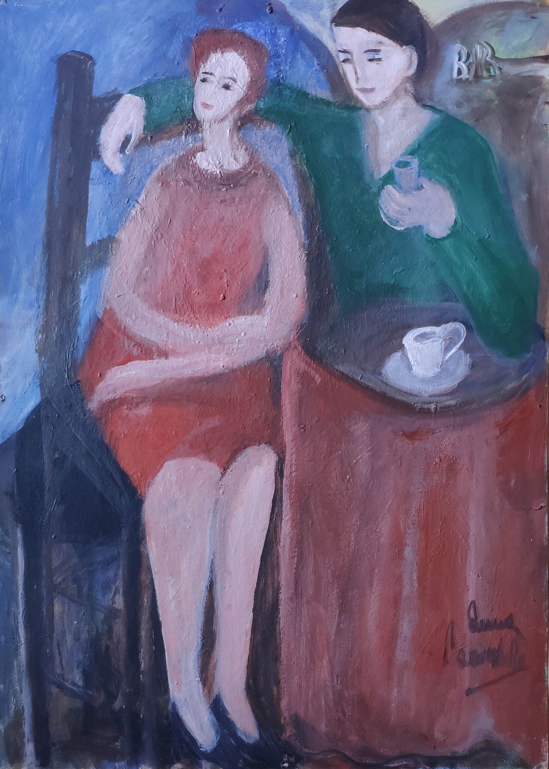 Anna Carnevale - Pareja en el bar