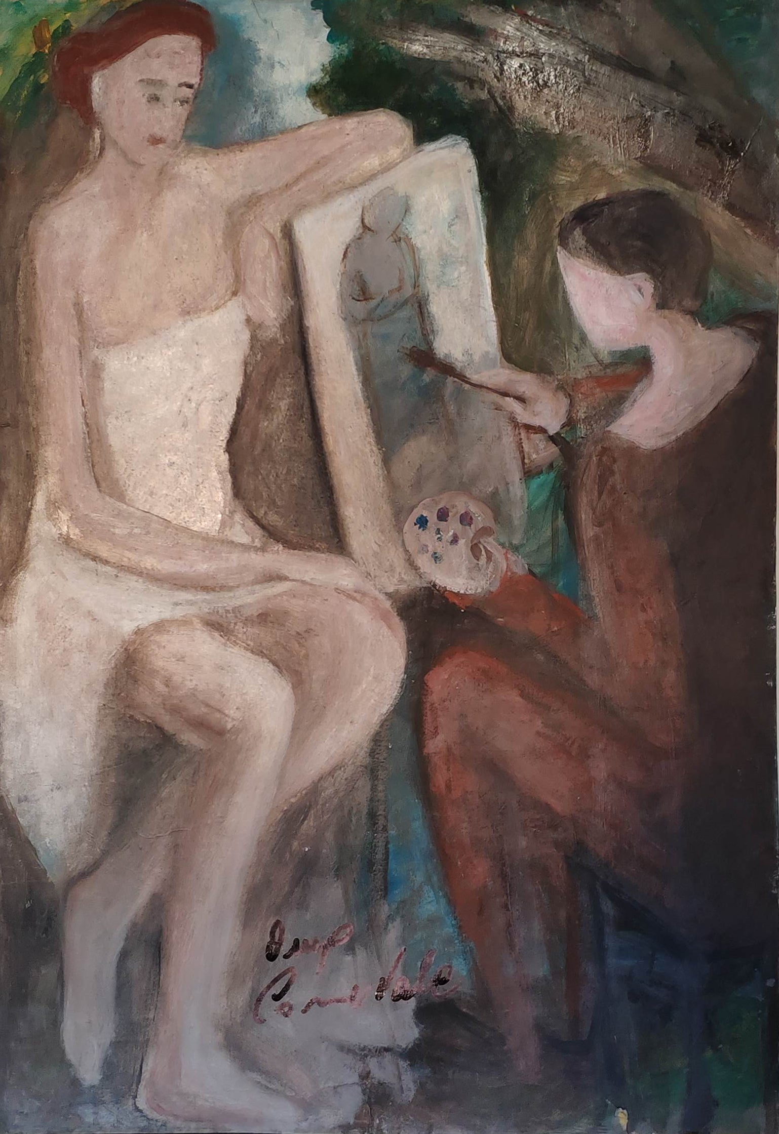Anna Carnevale - La pintora