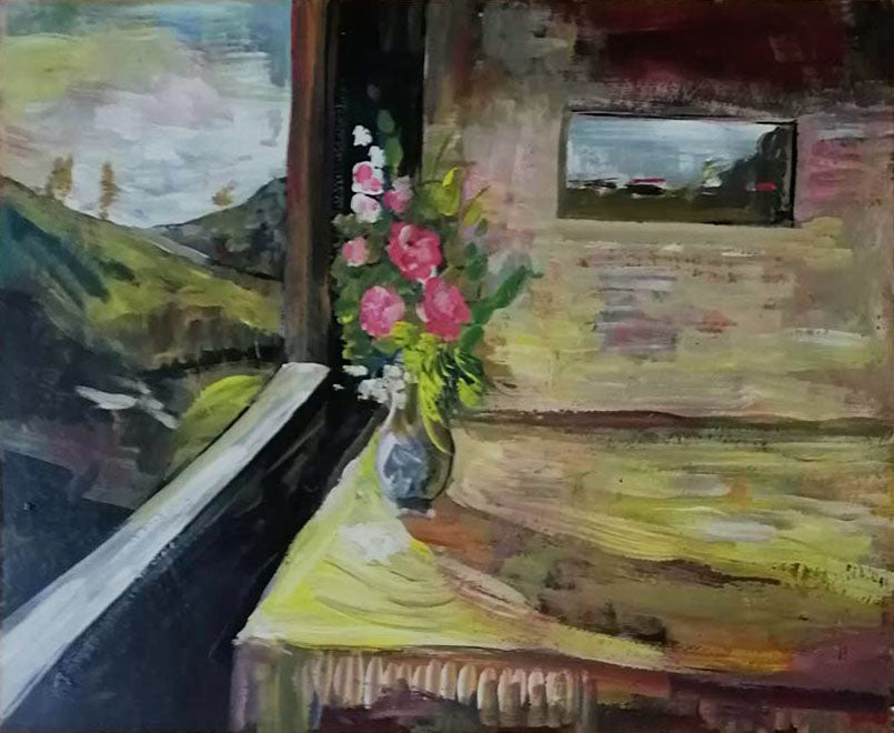 Artista sconosciuto - Vaso di fiori
