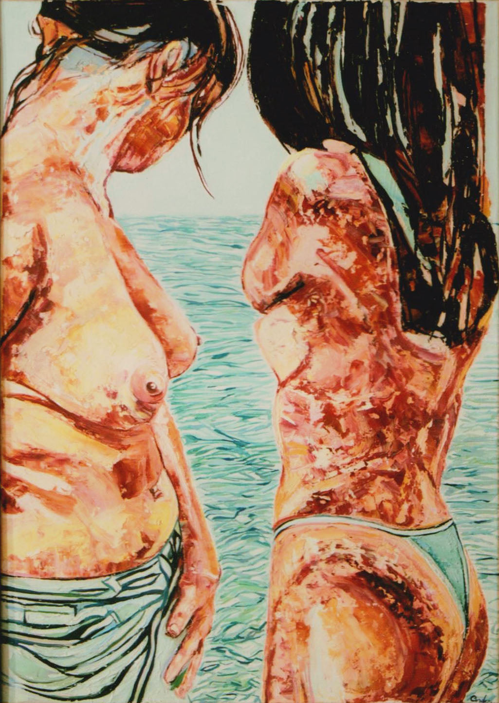 Pietro Cordici - Donne a mare