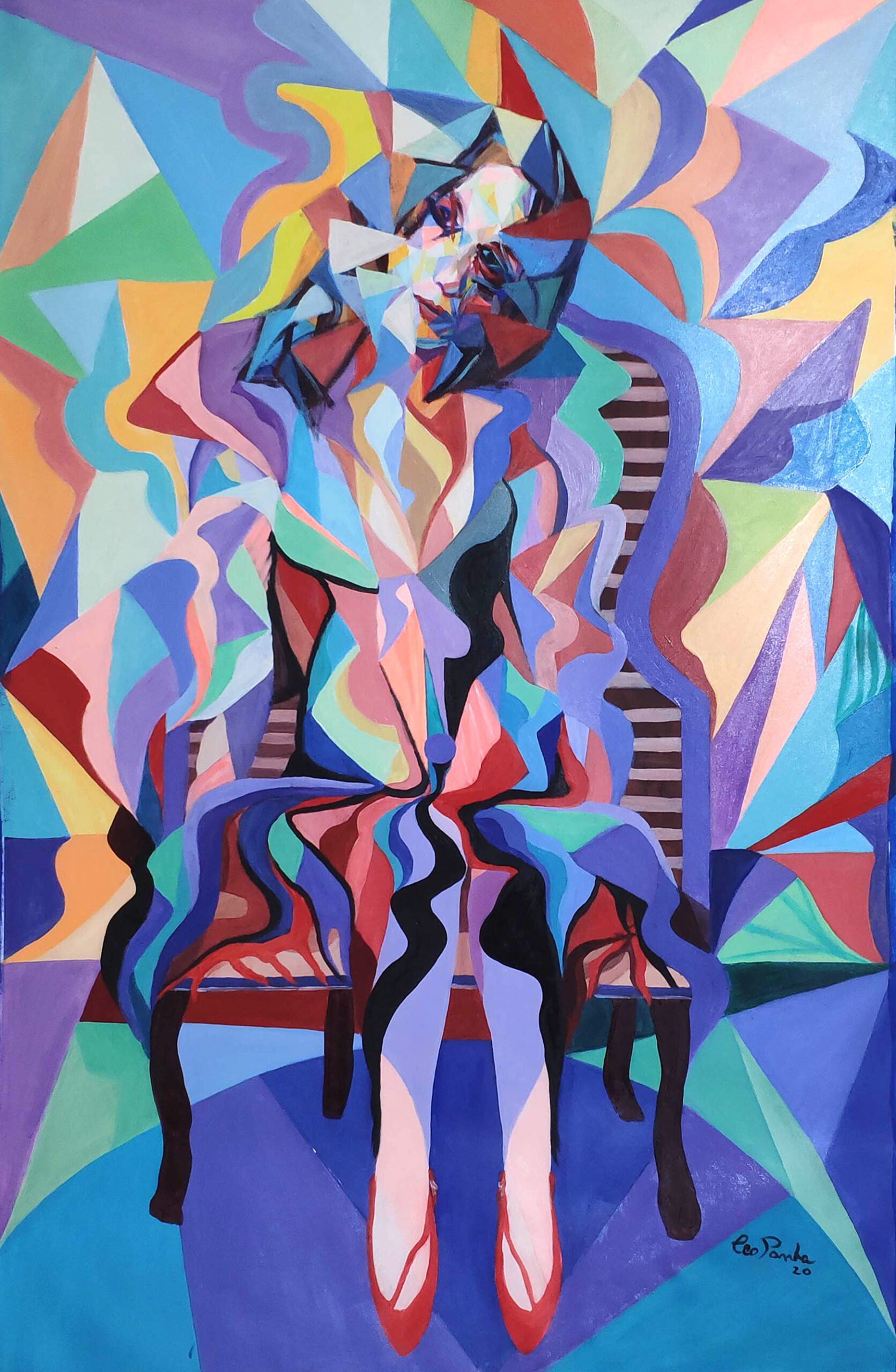Leo Panta - The model sitting