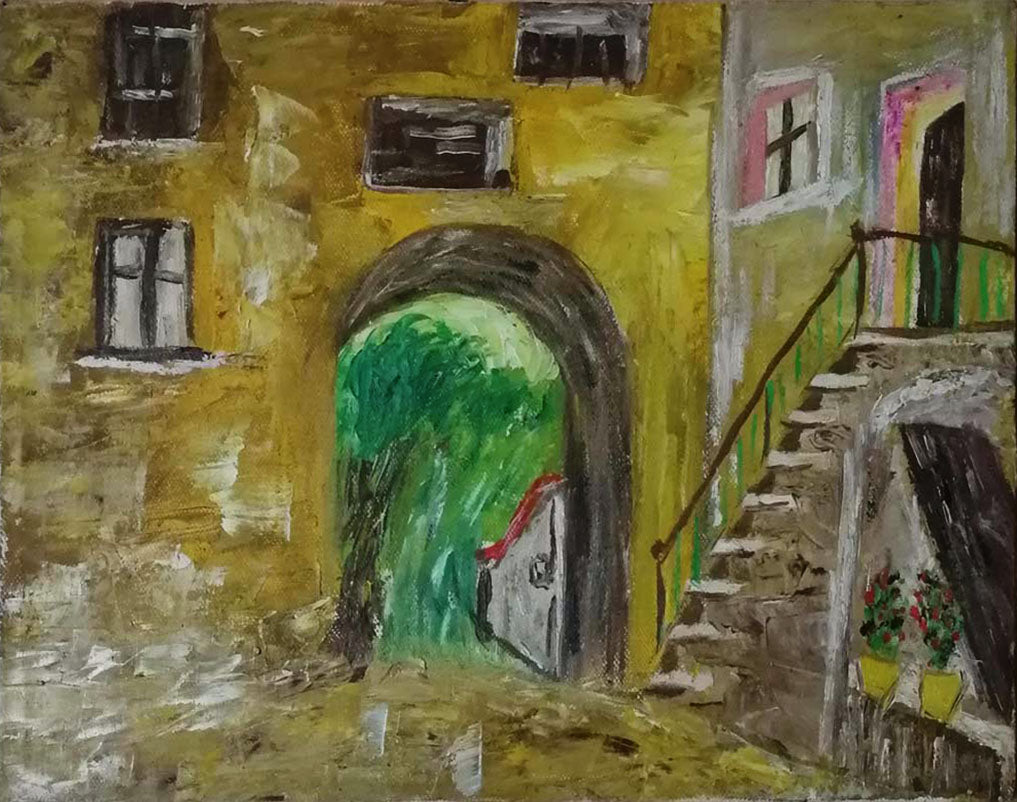 Artista sconosciuto - Il portico