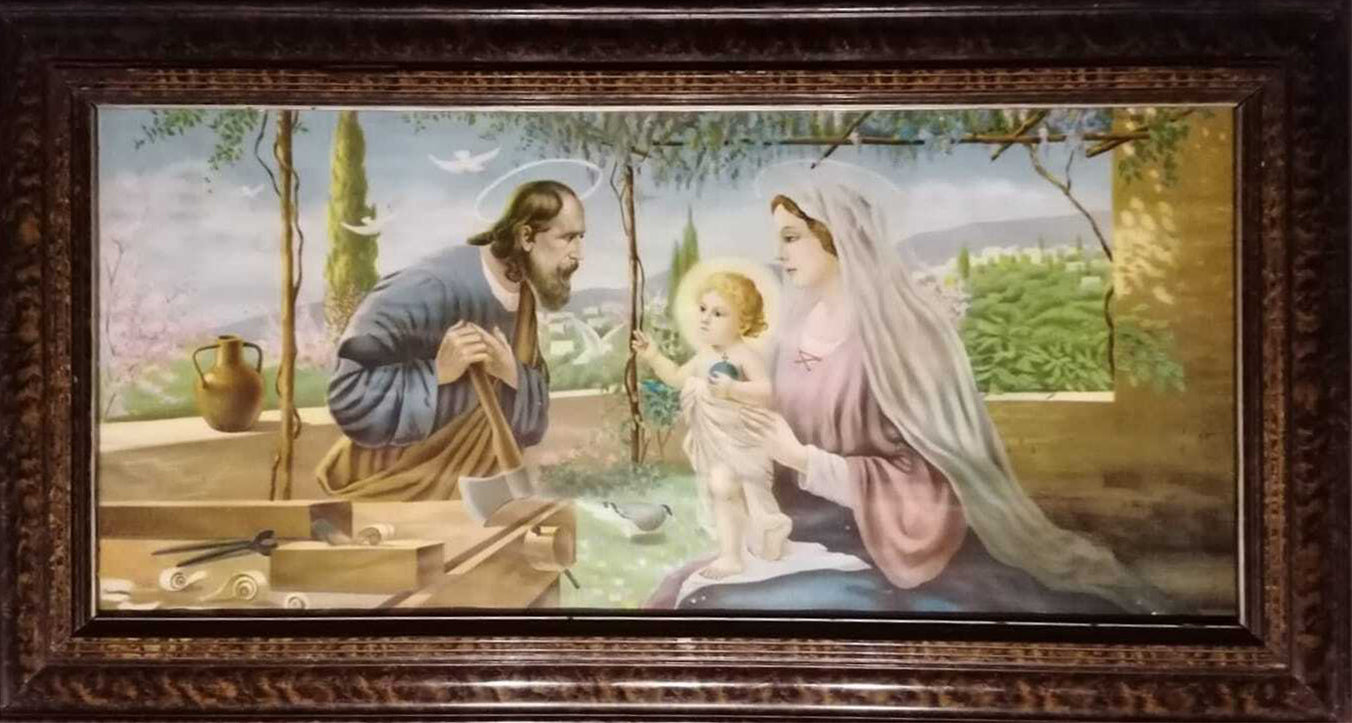 Autore Sconosciuto - Sacra famiglia