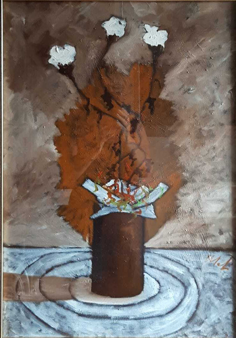 Giorgio Melzi - Fiori bianchi