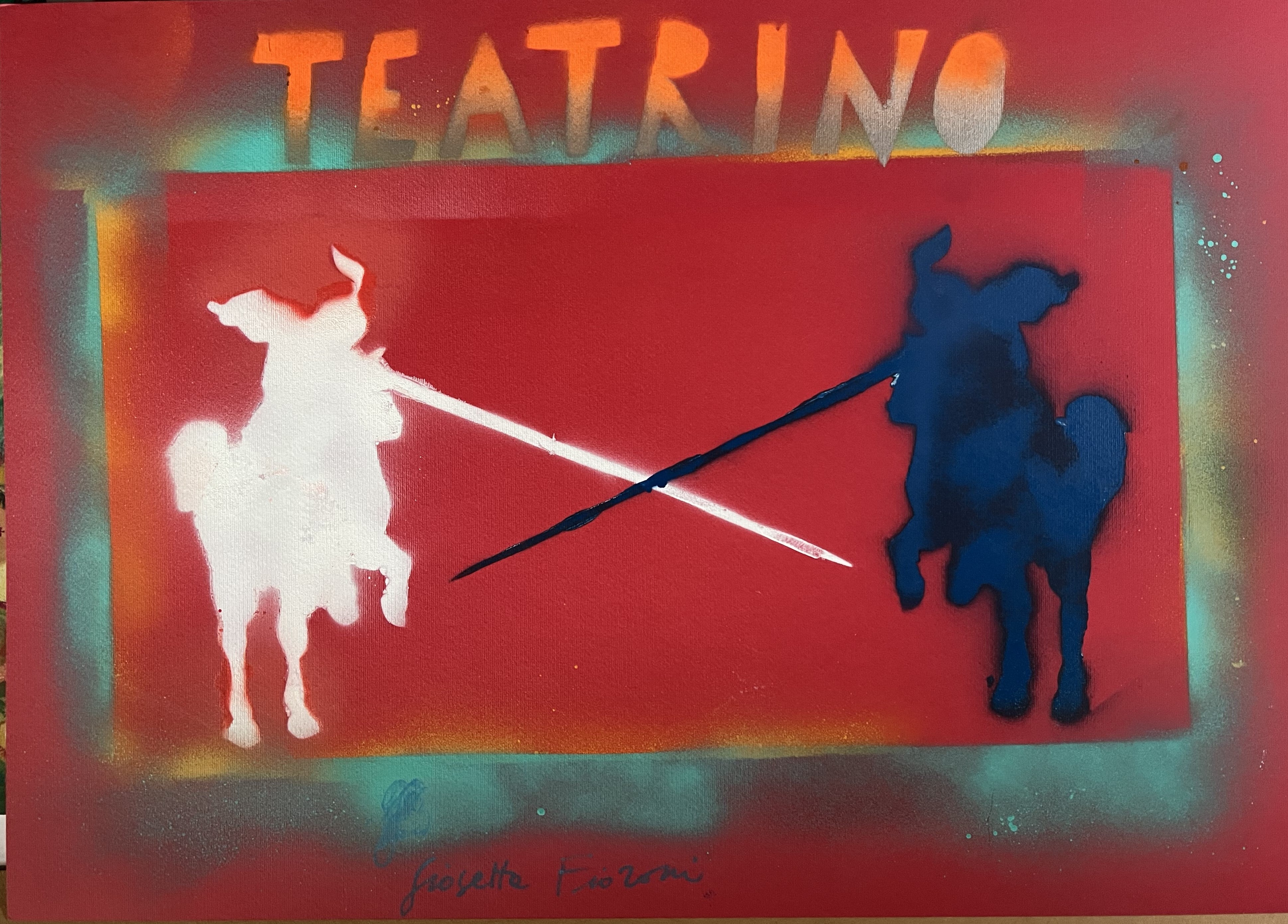 Giosetta Fioroni -Teatrino