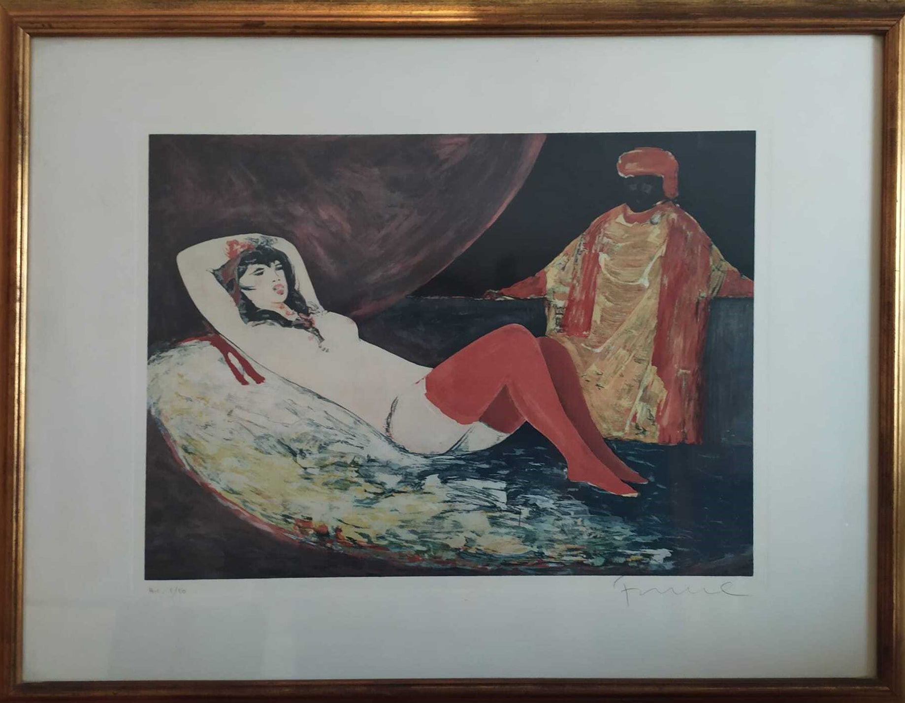 Salavtore Fiume - Sultano con odalisca