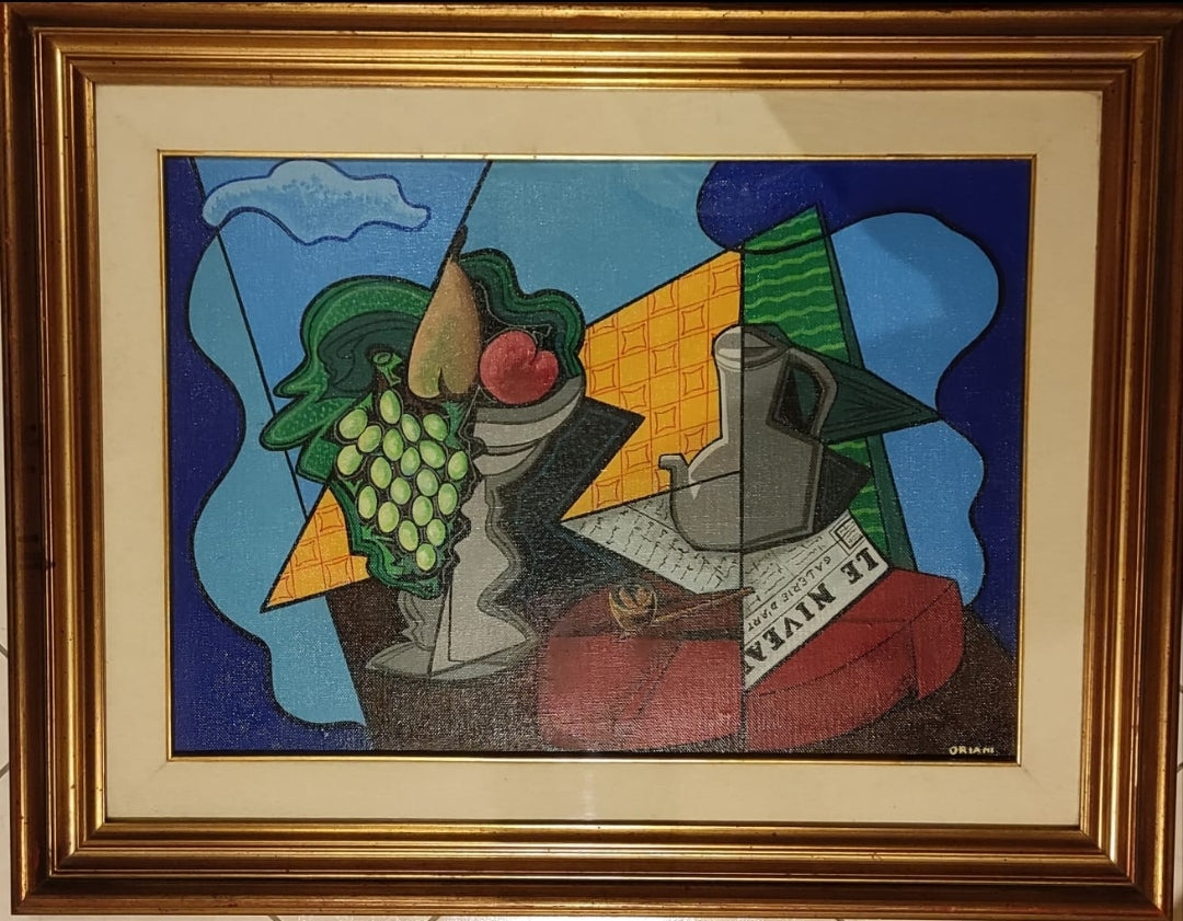 NATURA MORTA CON FRUTTA - PIPPO GIUSEPPE ORIANI