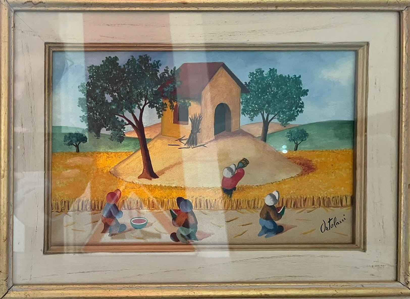 Mario Ortolani - Paesaggio estivo