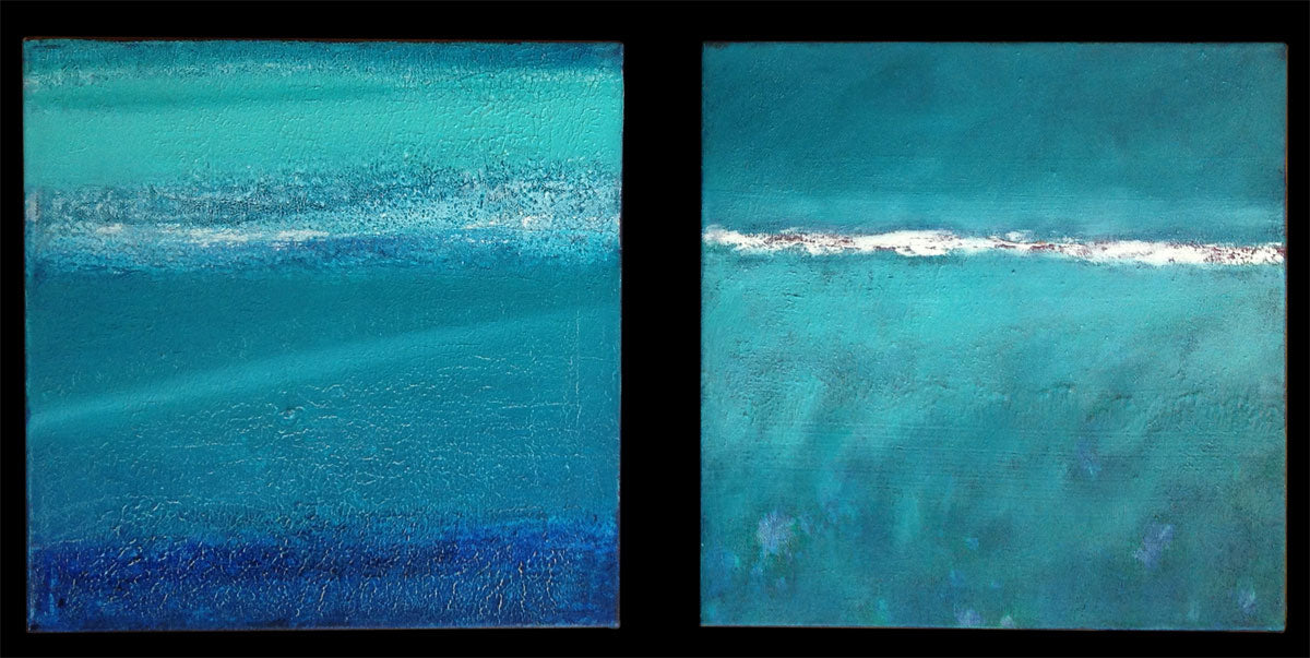 Giuliana Donati - Paesaggio blu