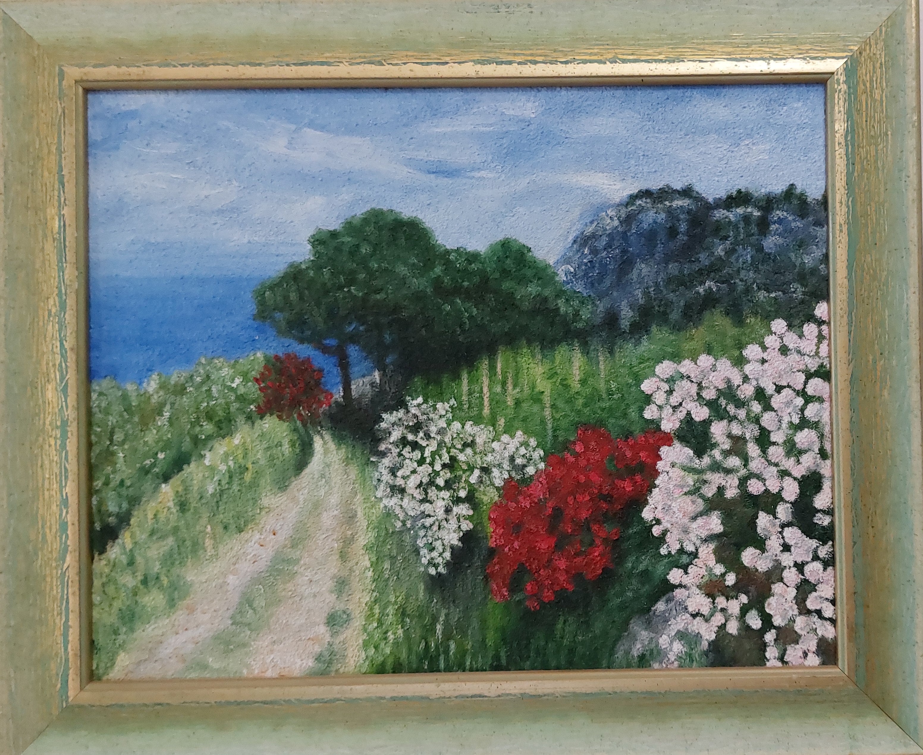 Paesaggio Toscano sul Tirreno