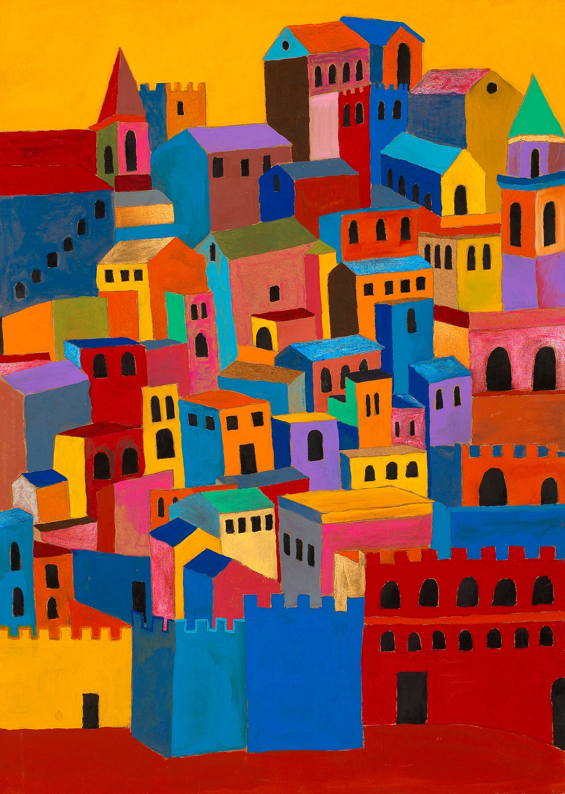 país rojo