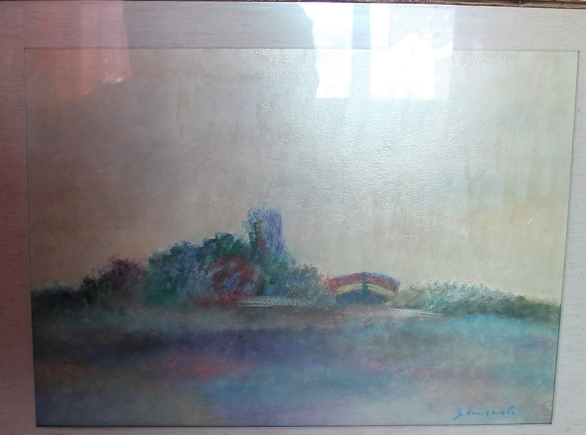Giovanni Omiccioli - Red, yellow, blue boat