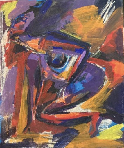 Woman leaving