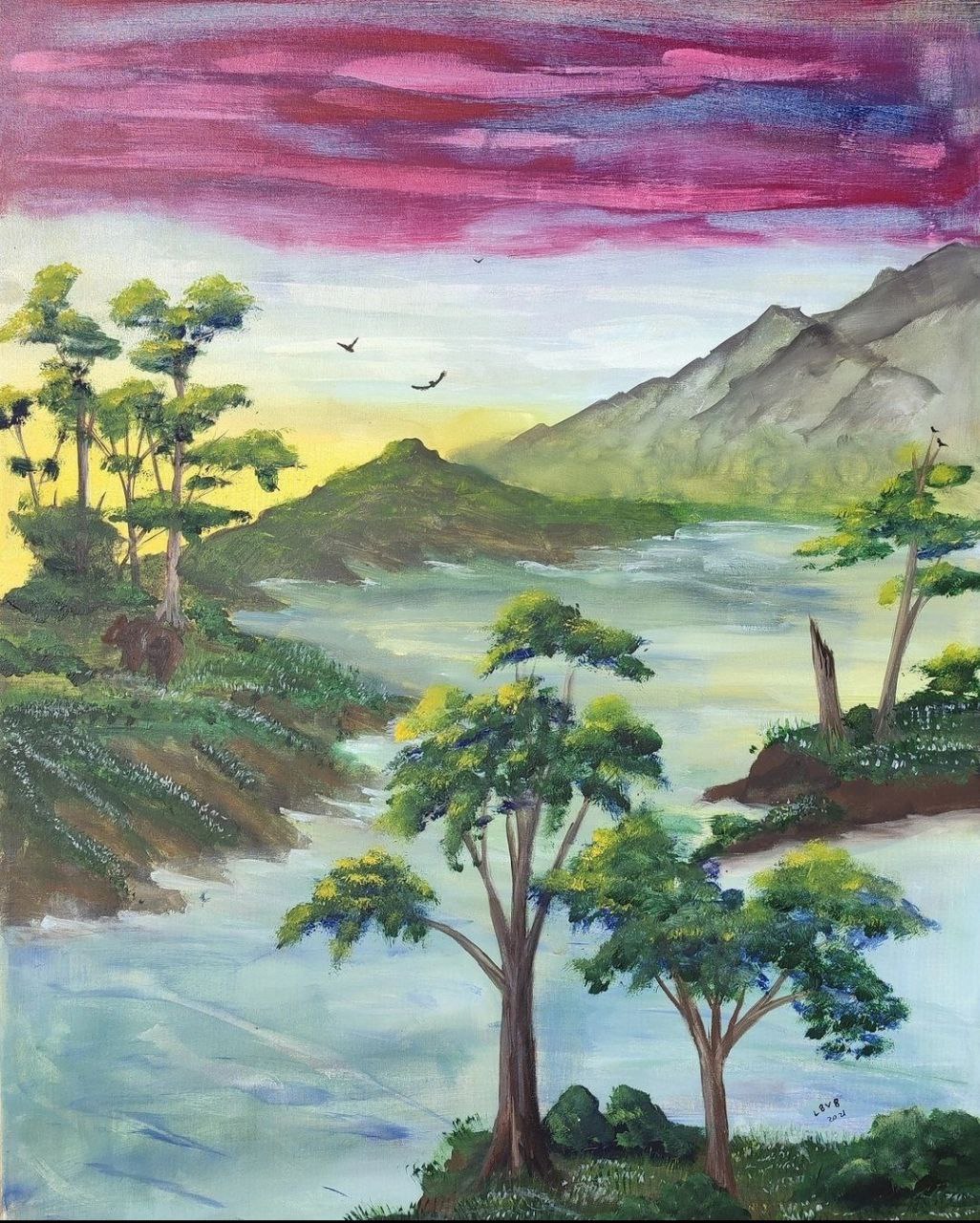 Atardecer salvaje
