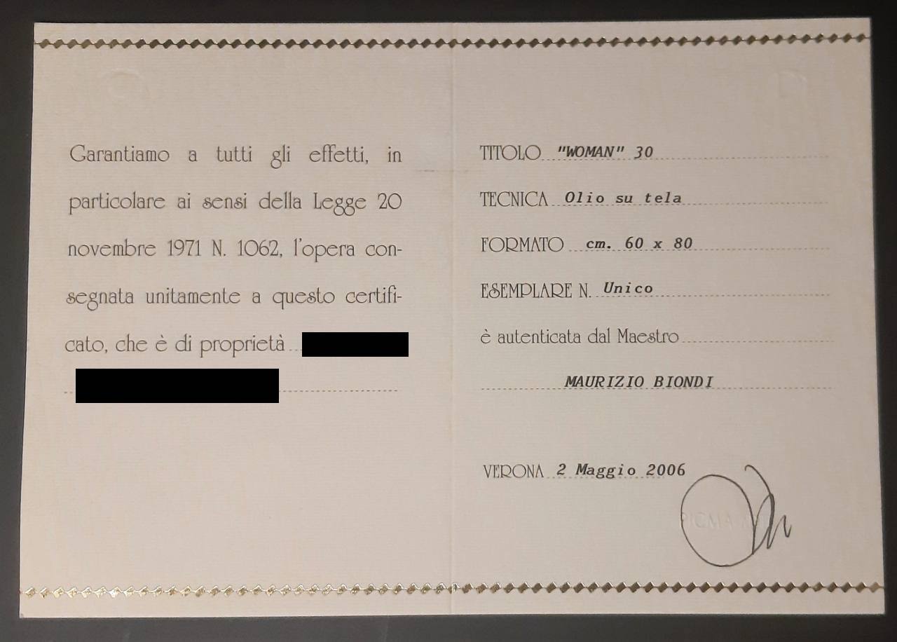 Maurizio Biondi -  Woman 30
