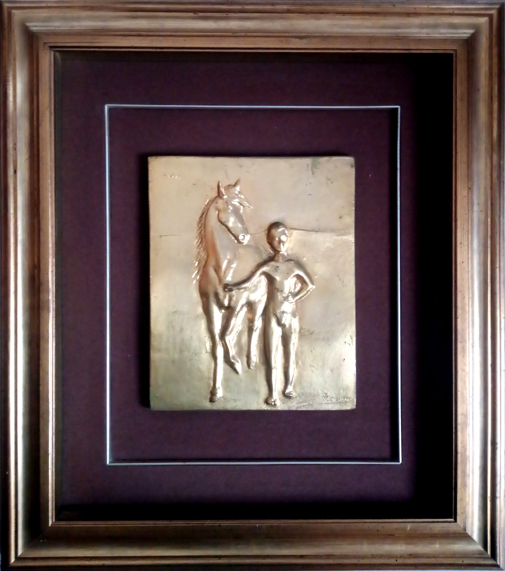 De Pablo Picasso - Niño guiando un caballo