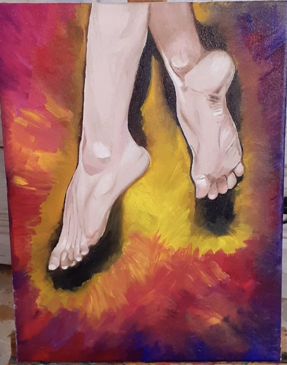 PIES SOBRE COLOR (piedi nel colore)