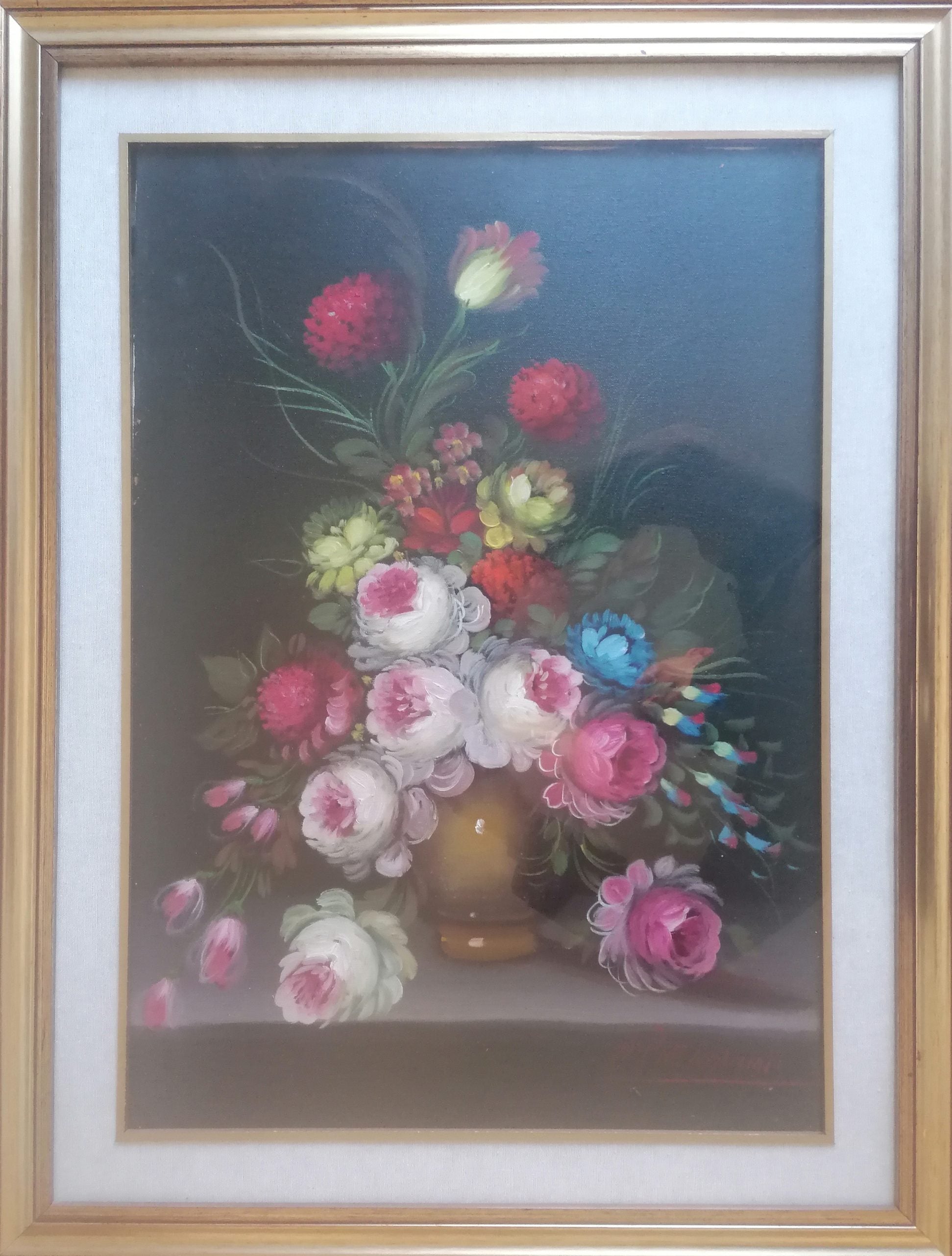 Alfonso Pietrosemoli - Sin título (Jarrón de flores)