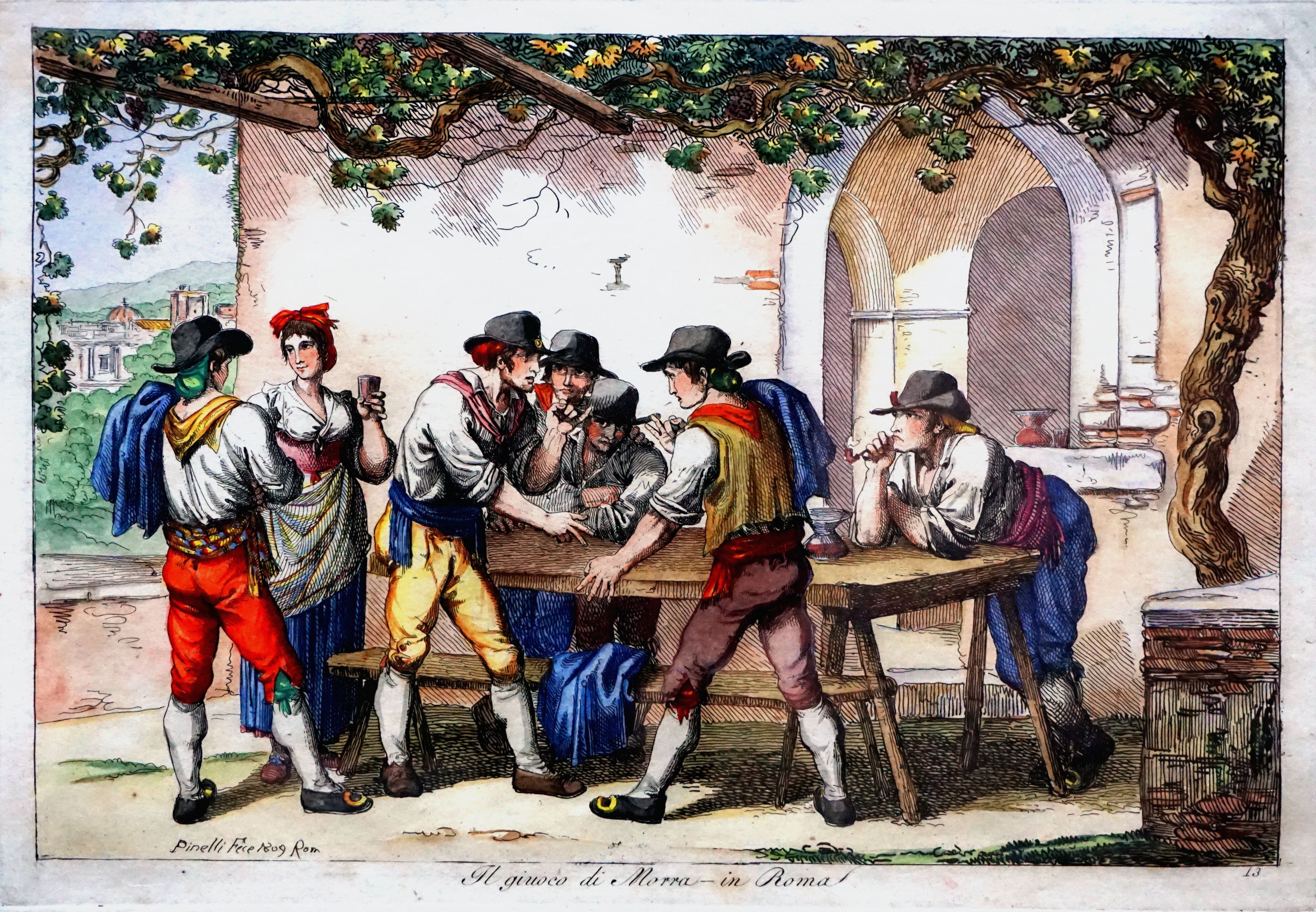 Pinelli - Gioco di morra