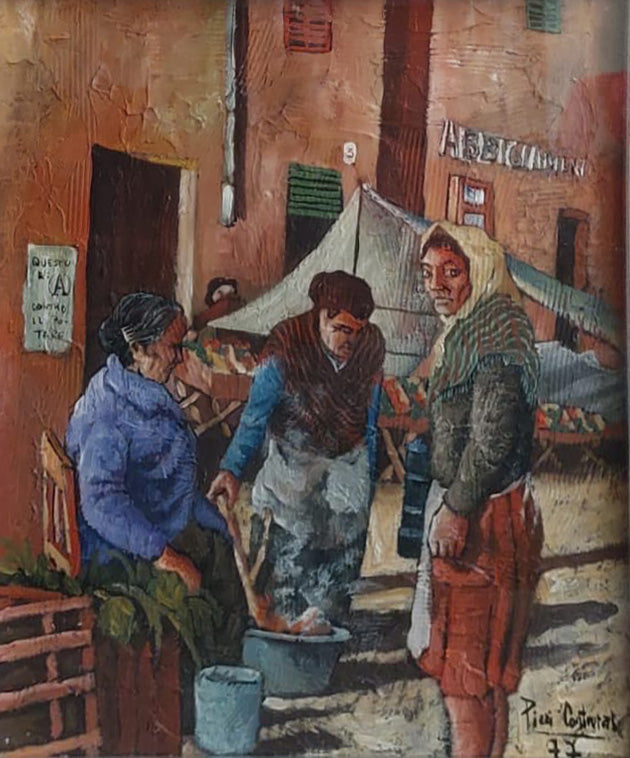 Pizzi Contreras - Mercato campo di fiori