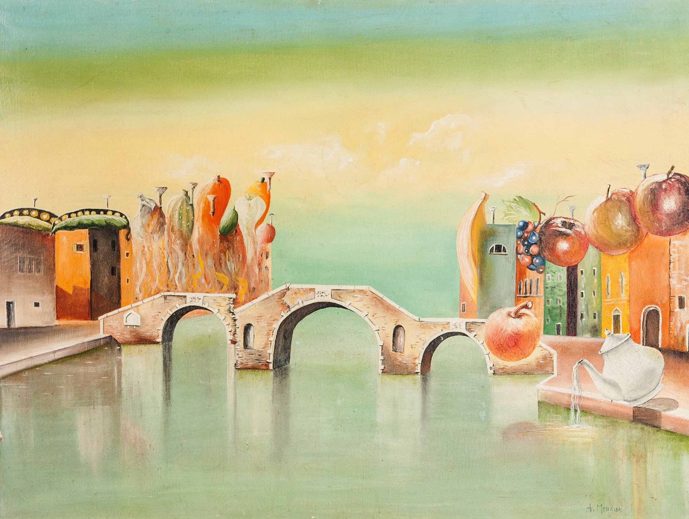 Ponte dei Tre Archi antico