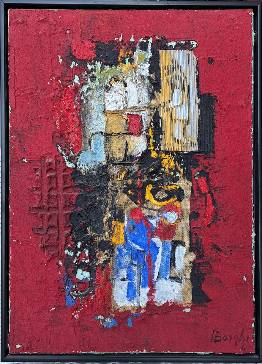 Alfonso Borghi - Muro rosso