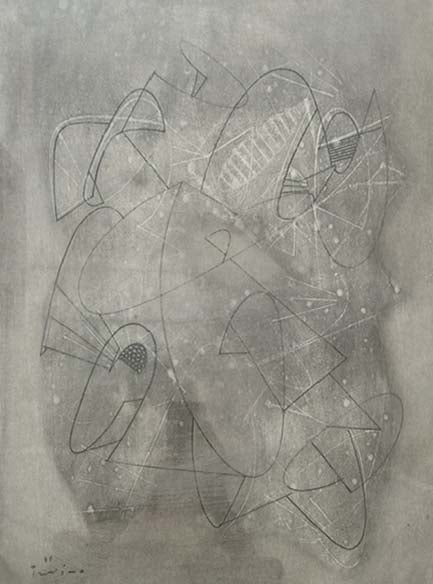 Senza titolo (figura), disegno di Salvatore Provino