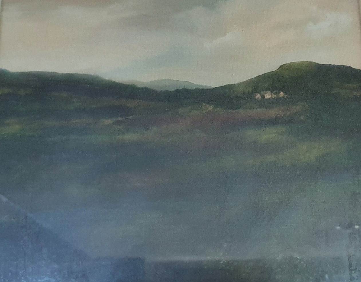 PAESAGGIO - OLIO SU TELA - ARTISTA ANONIMO