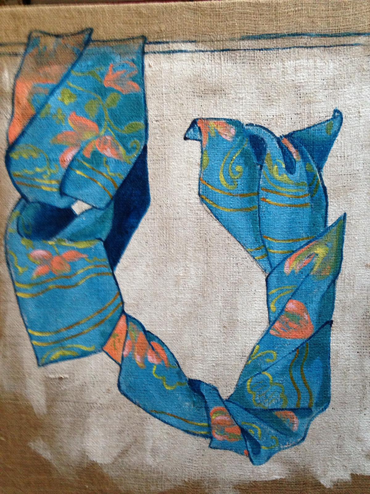 Piero Sani - Foulard Azzurro