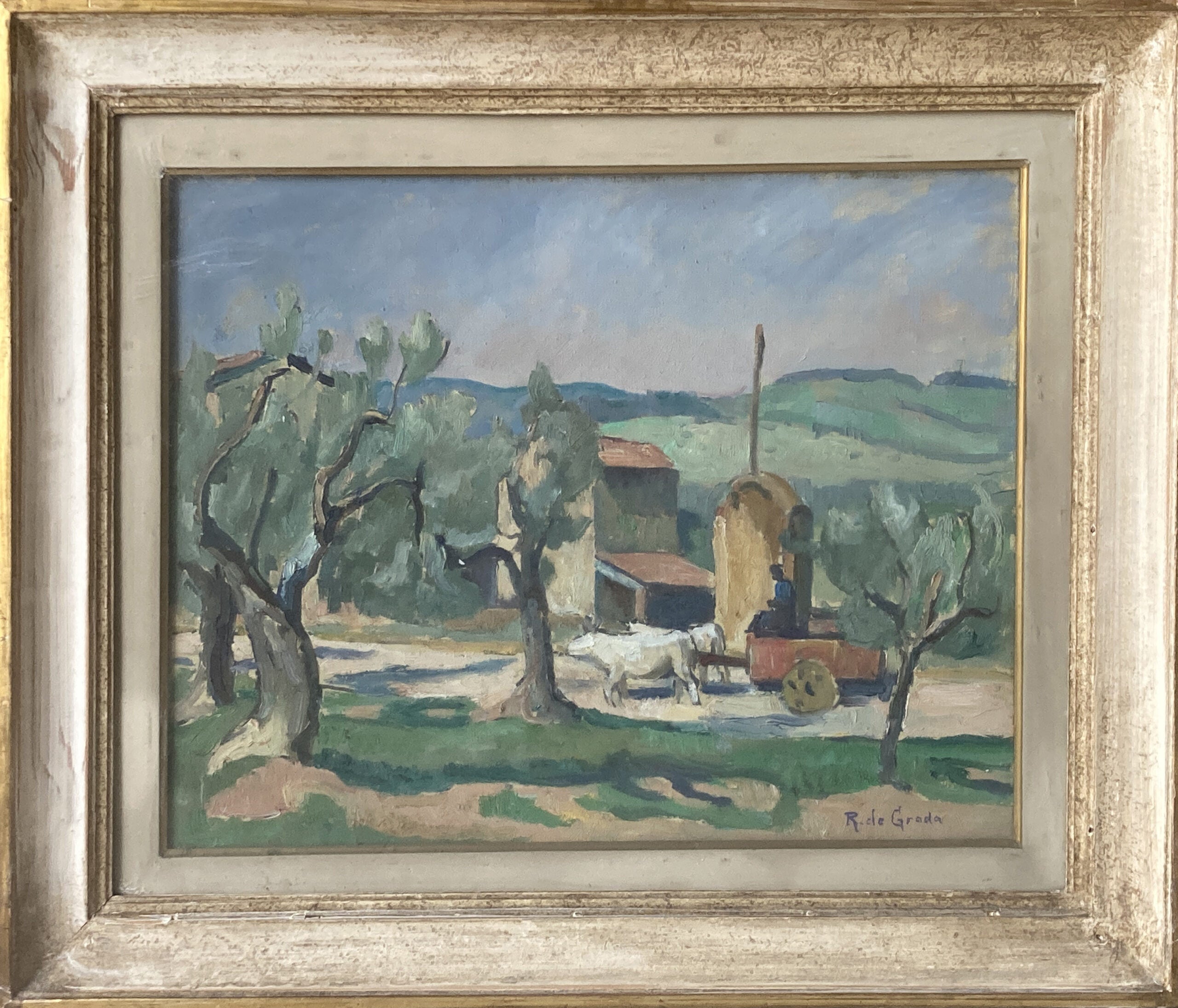 Raffaele De Grada - Senza titolo (Paesaggio)