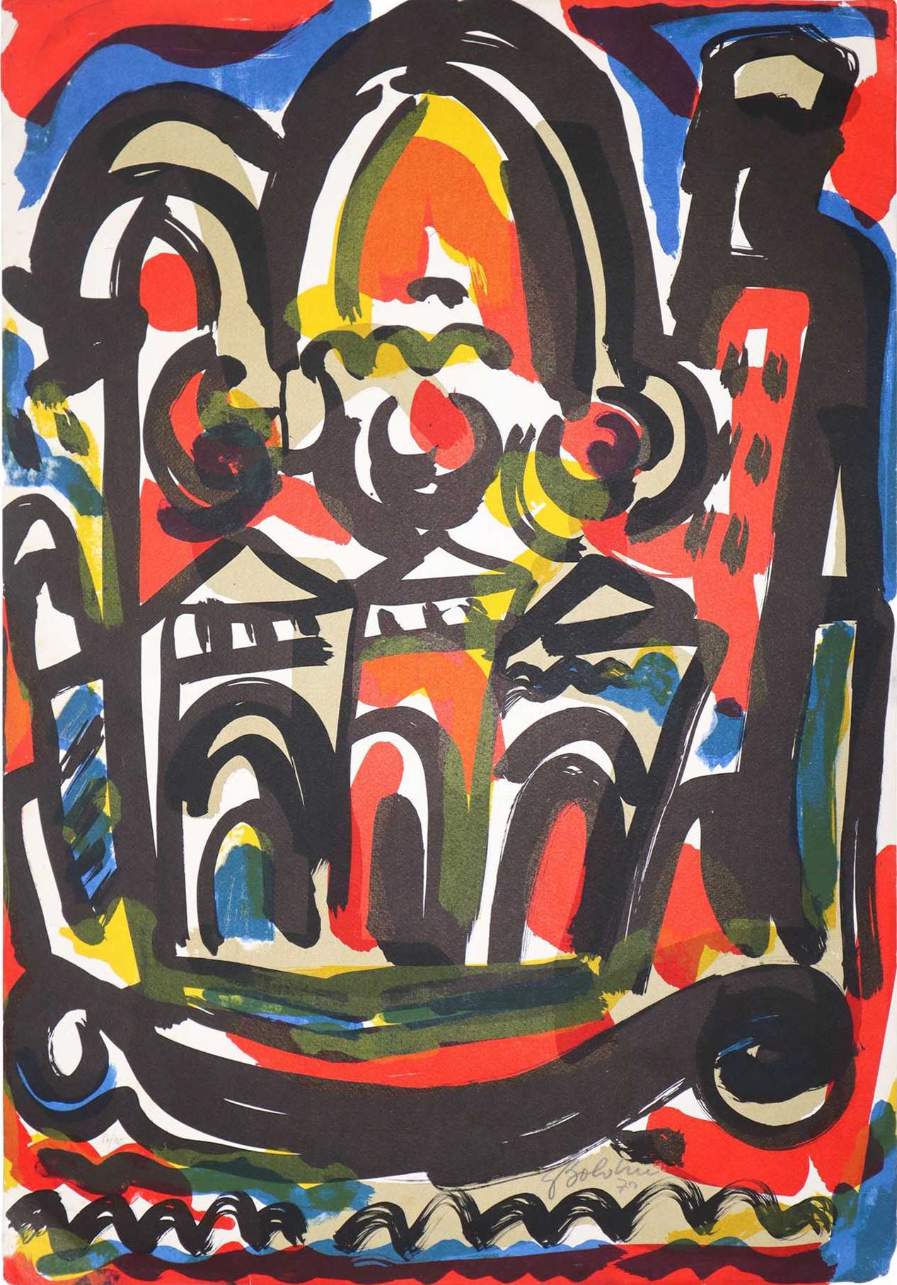 Gustavo Boldrini - Senta Titolo (Veduta veneziana)