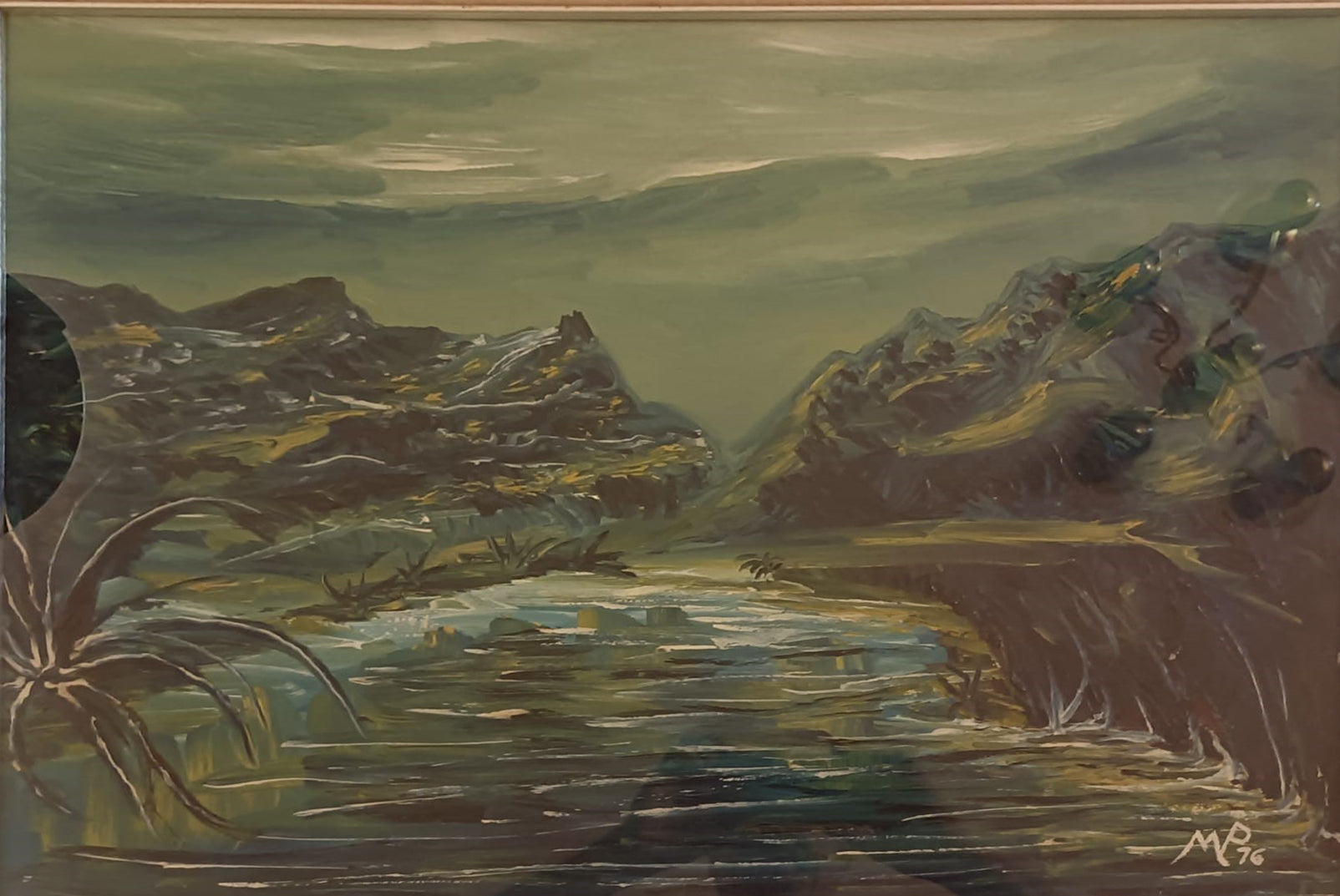 Mariano Parisi Rioma - Senza titolo (Paesaggio)