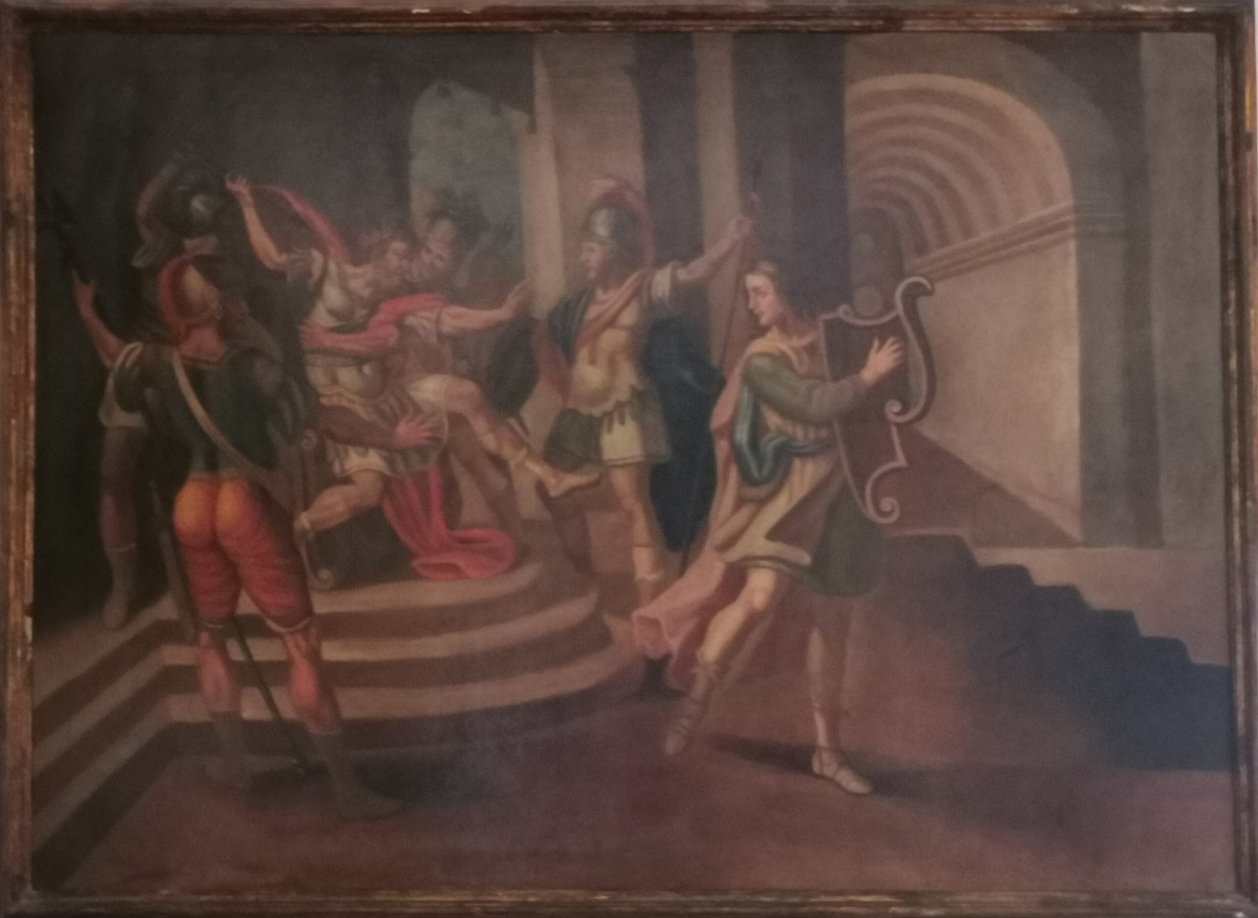 Autore Sconosciuto - Saul attacca Davide
